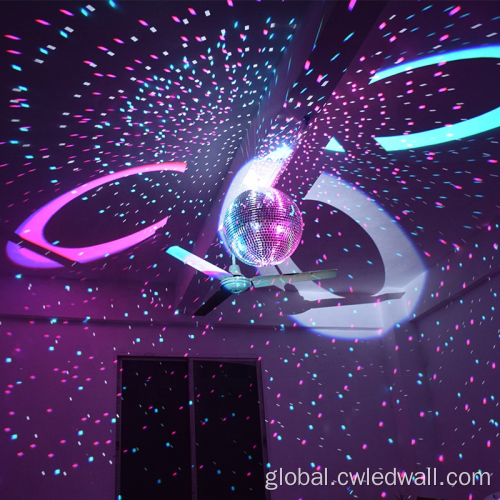 Led Laser Moving Head Stage Effect Mirror Ball Glass Disco Ball Disco Supplier